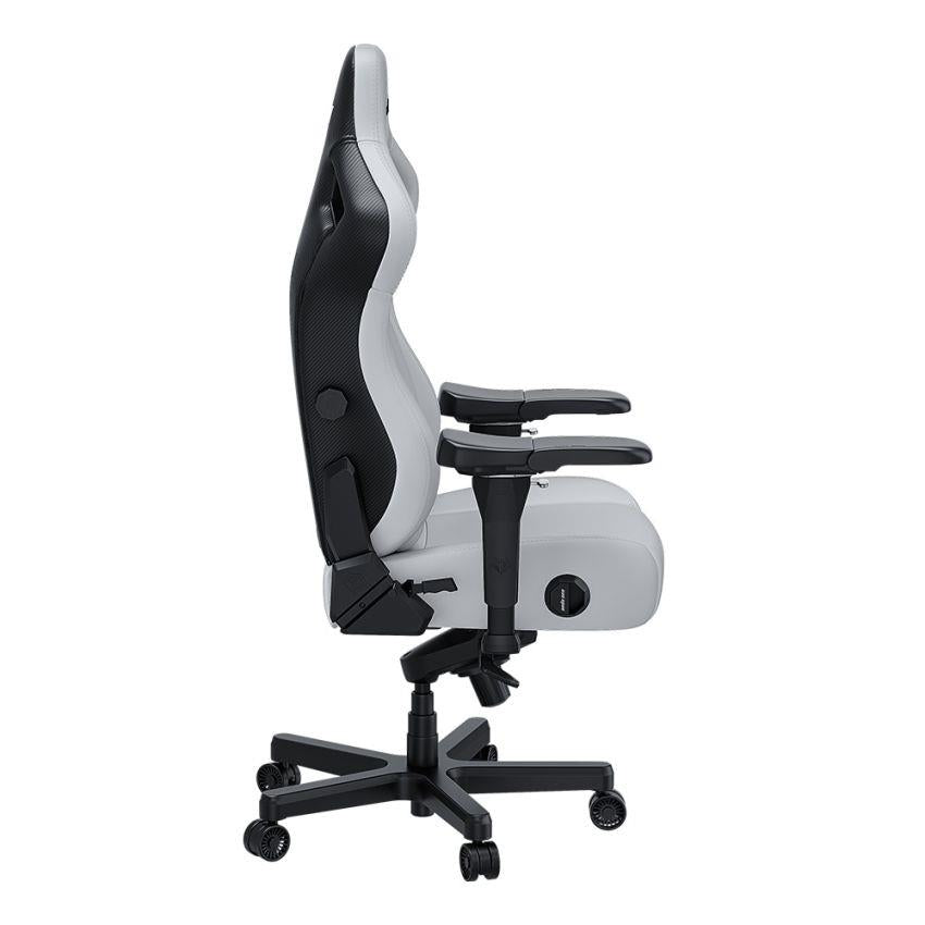 Anda Seat Kaiser 4 L V2 Leather Gaming Chair - Cloudy White