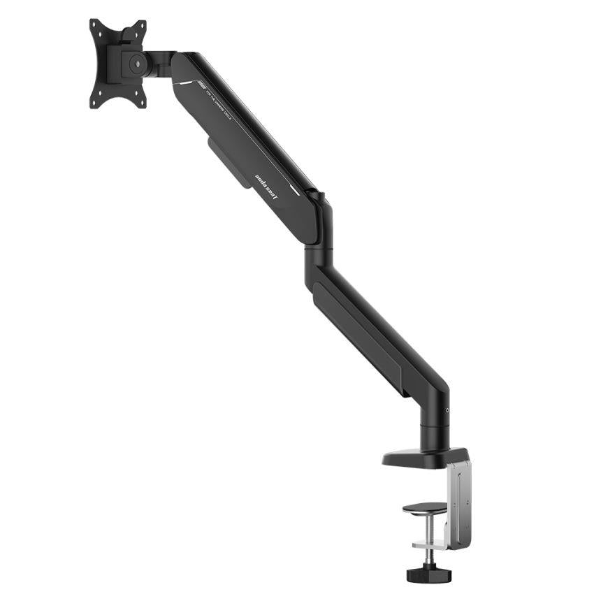 AndaSeat Stealth Pro II A9 Ergonomic Single Monitor Arm - Black - PakByte Computers