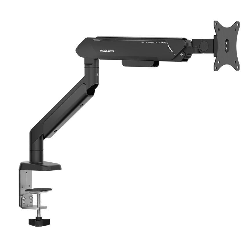 AndaSeat Stealth Pro II A9 Ergonomic Single Monitor Arm - Black - PakByte Computers