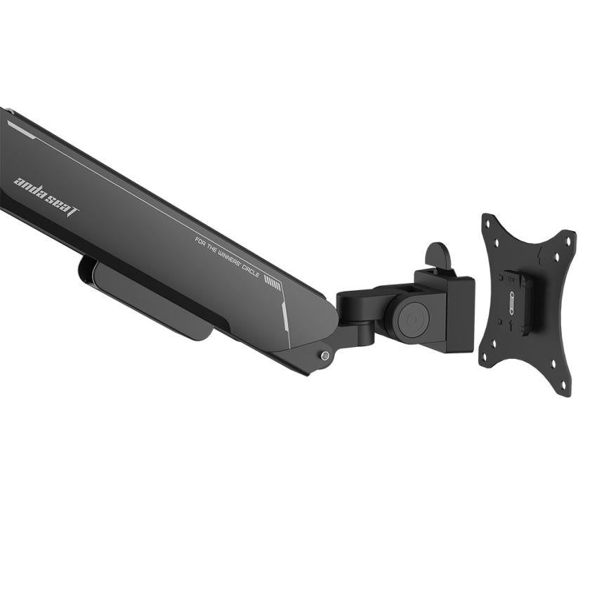 AndaSeat Stealth Pro II A9 Ergonomic Single Monitor Arm - Black - PakByte Computers