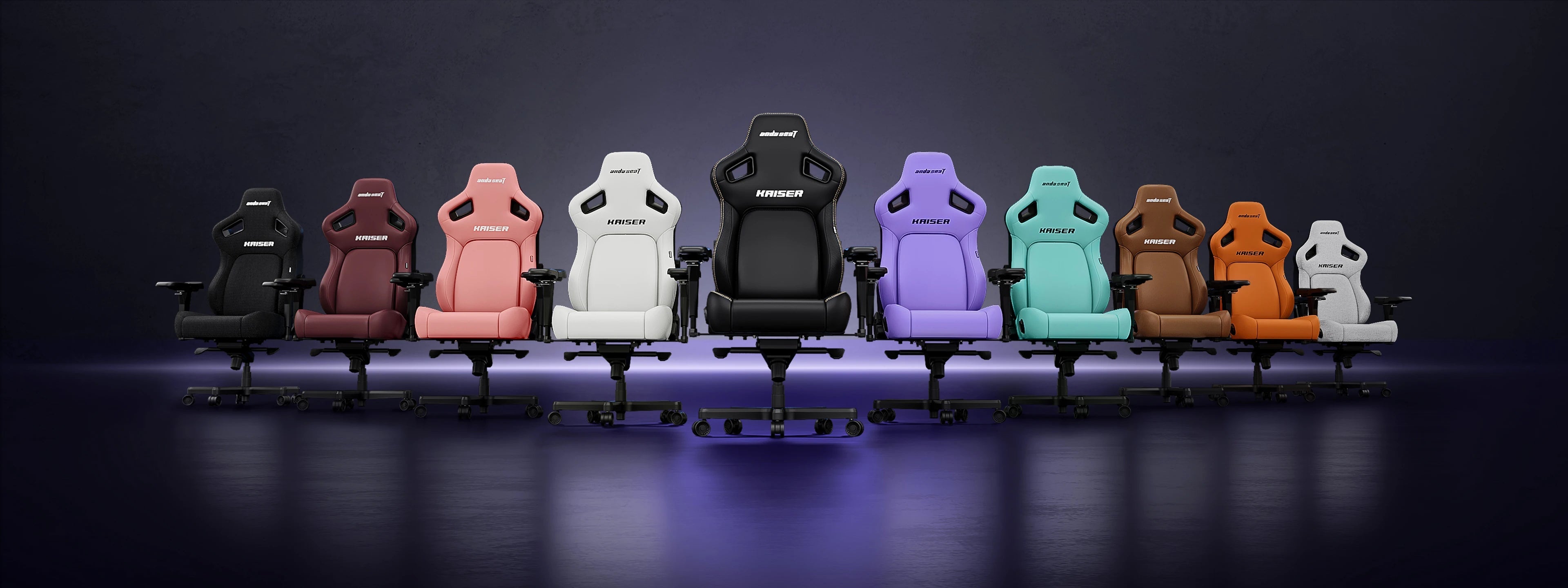 A vibrant row of chairs in various colors, showcasing a lively and diverse seating arrangement.