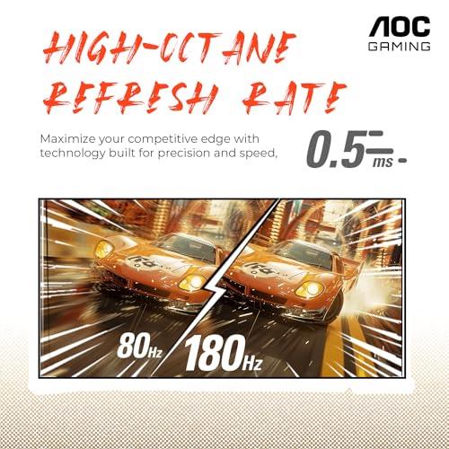 AOC C27G4H 27" FHD 1080p, 180Hz Curved Gaming Monitor, - PakByte Computers