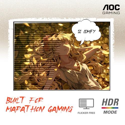 AOC C27G4H 27" FHD 1080p, 180Hz Curved Gaming Monitor, - PakByte Computers