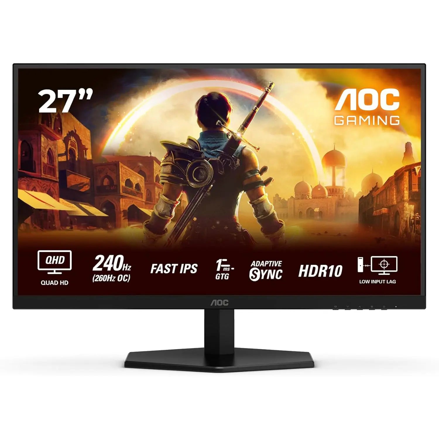 AOC Q27G42ZE 260Hz 2K 1440p WQHD IPS 27" Gaming Monitor - PakByte Computers