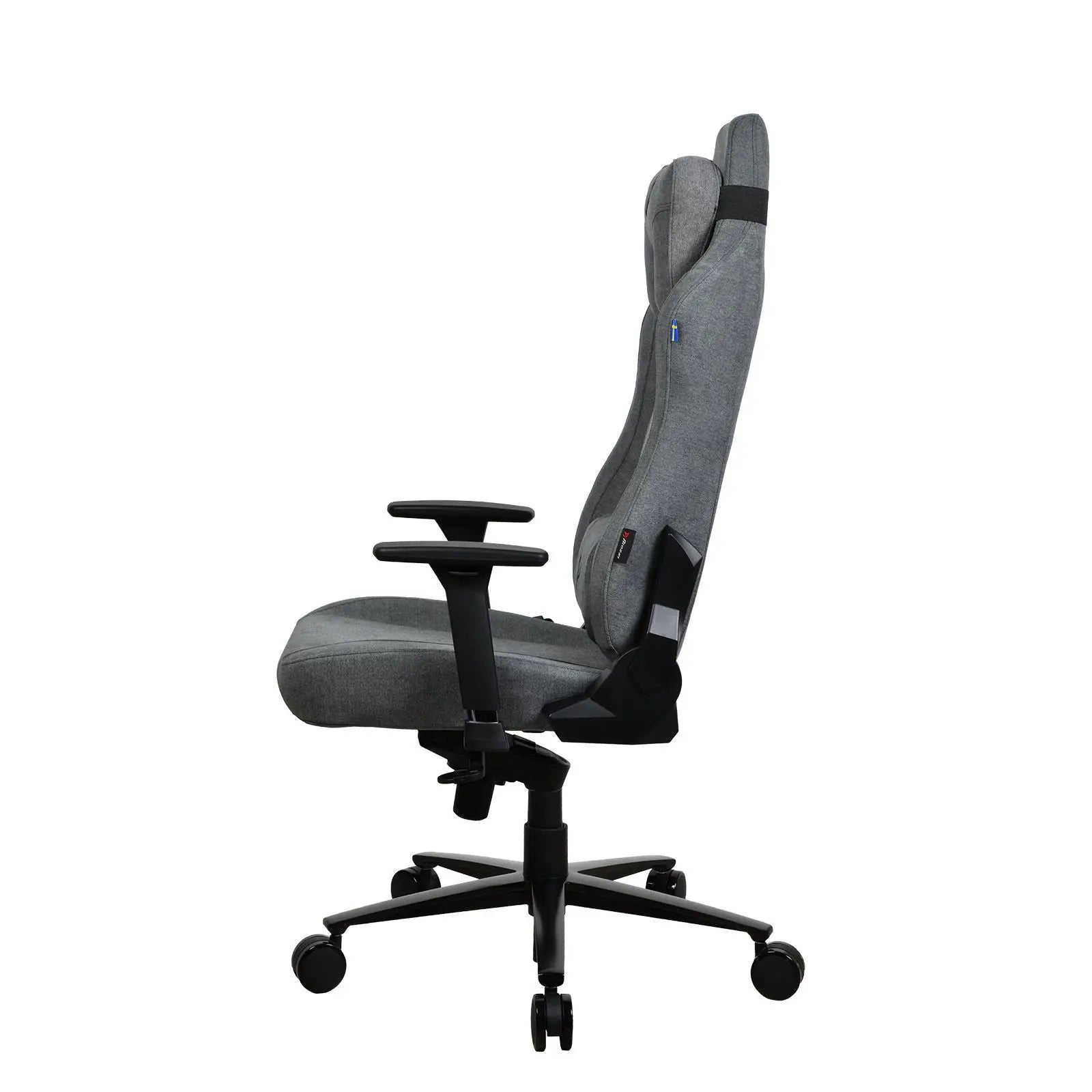 Arozzi Vernazza Soft Fabric Durable Ergonomic Office and Gaming Chair - Ash Gray - PakByte Computers