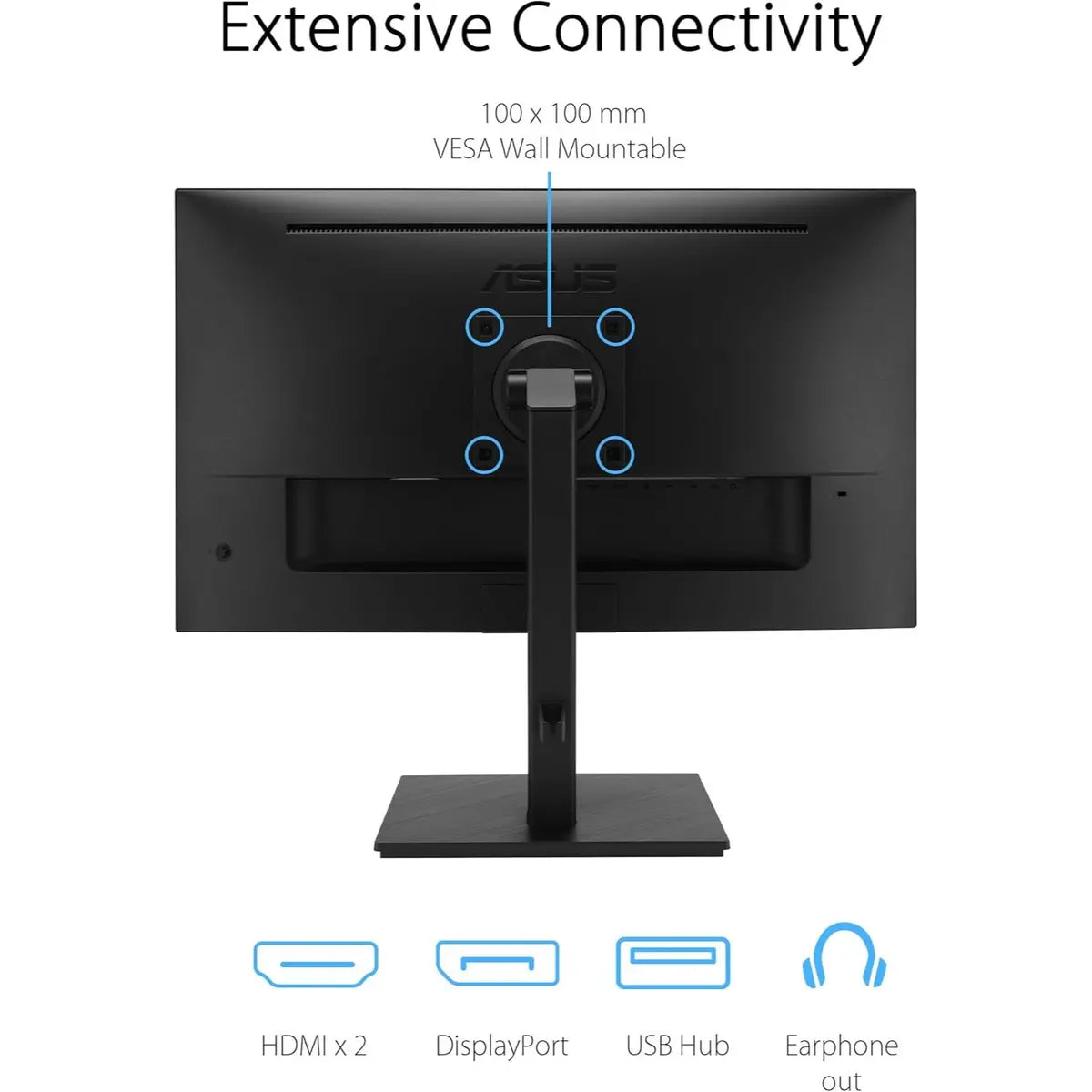 Asus VA27UQSB 27” 4K UHD (3840 x 2160) Business Monitor