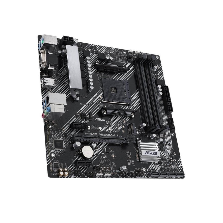 Asus Prime A520M-A II AMD AM4 microATX Motherboard