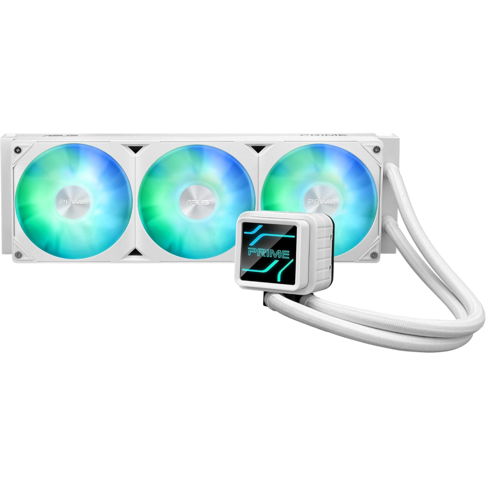 Asus Prime LC 360 ARGB All-in-One CPU Liquid Cooler - White - PakByte Computers