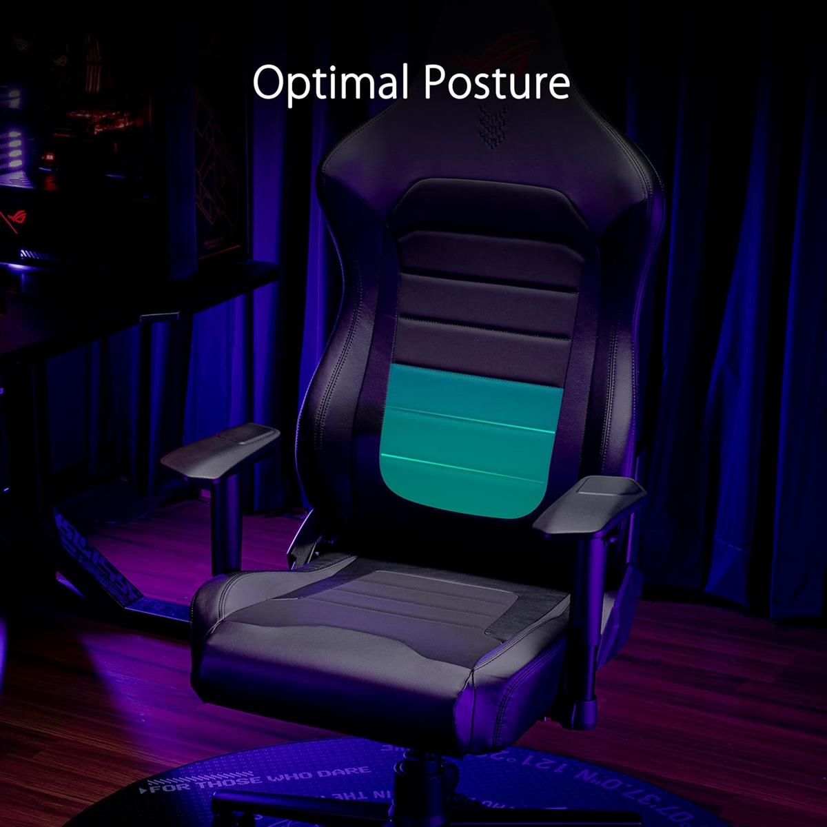 Asus Rog Aethon 2D Armrests with Soft Padding High Back Gaming Chair