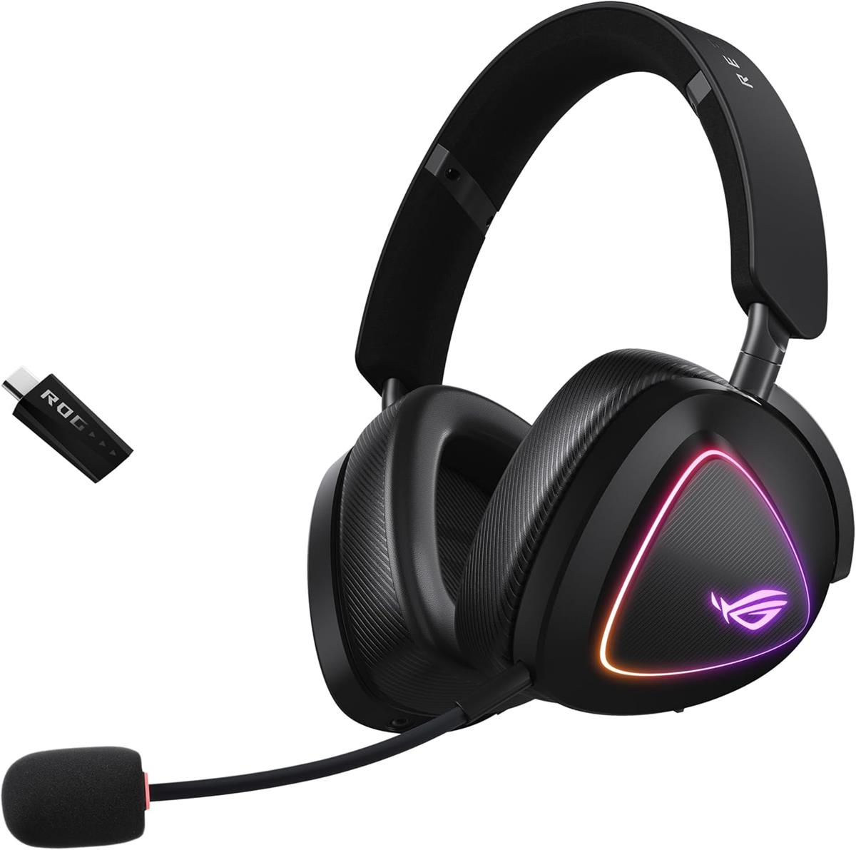 Asus Rog Delta II Wireless Gaming Headset - Black - PakByte Computers