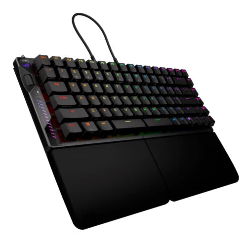 ASUS ROG Falcata M703 Tri-mode Gaming Keyboard HFX V2 Magnetic Switches – Black - PakByte Computers