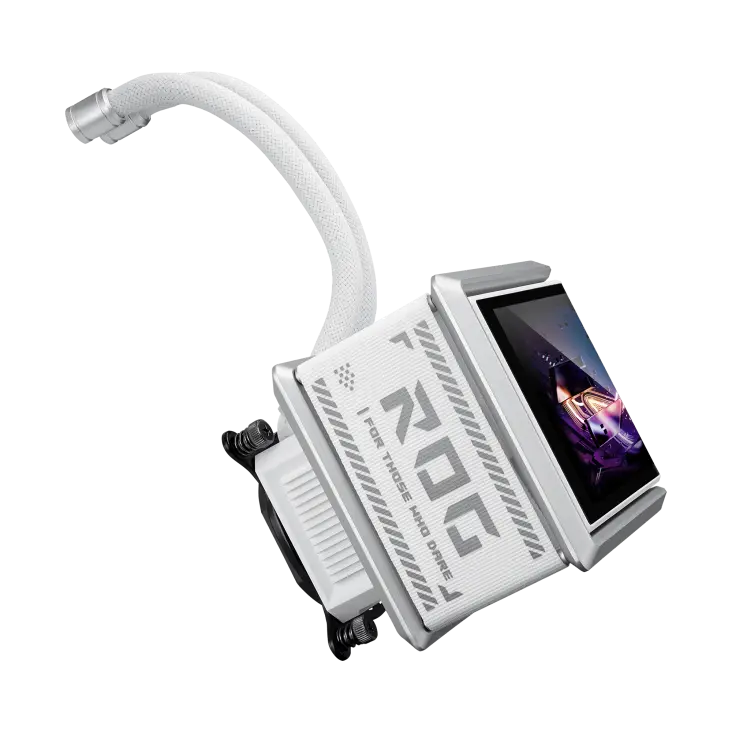 Asus Rog Ryuo IV SLC 360 ARGB Liquid CPU Cooler - White