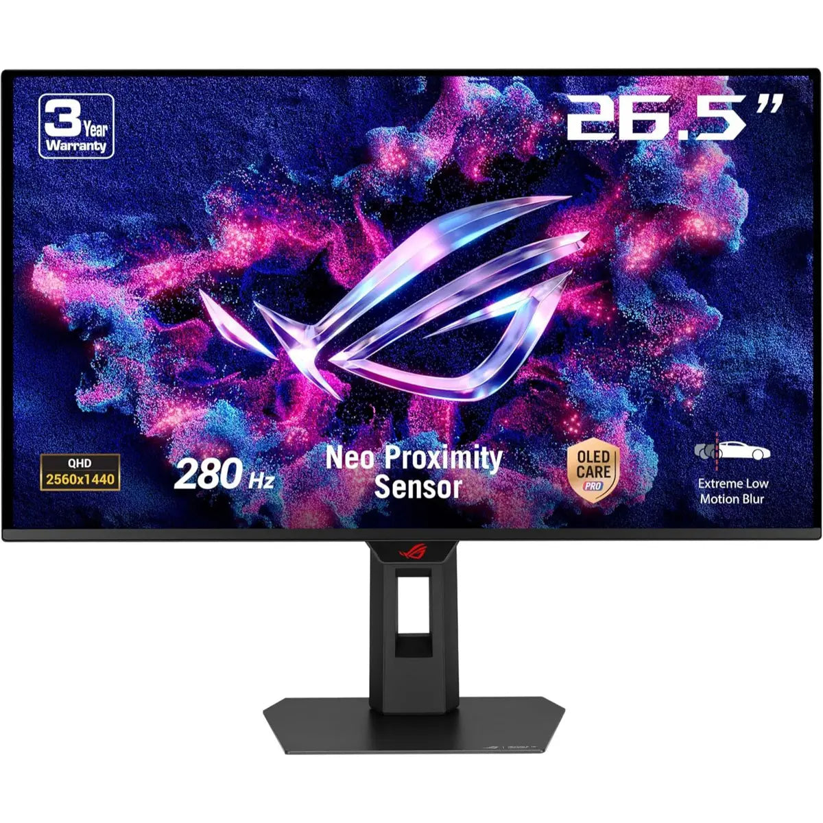 Asus Rog Strix OLED XG27ACDMS 27-inch 1440p QD-OLED Panel, 280 Hz Gaming Monitor