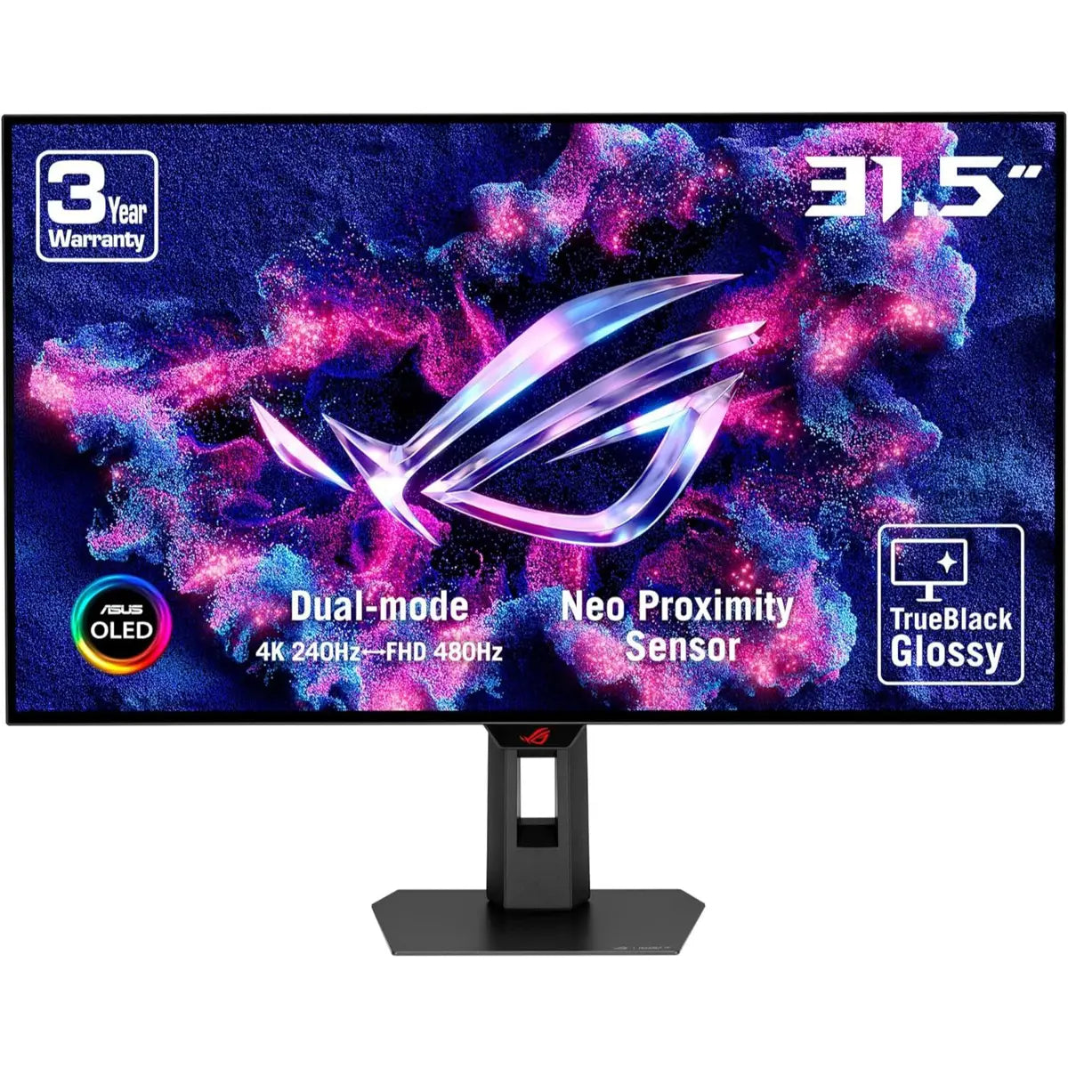 Asus Rog Strix OLED XG32UCWMG 32" 4K Dual Mode 240Hz, FHD 480Hz Gaming Monitor