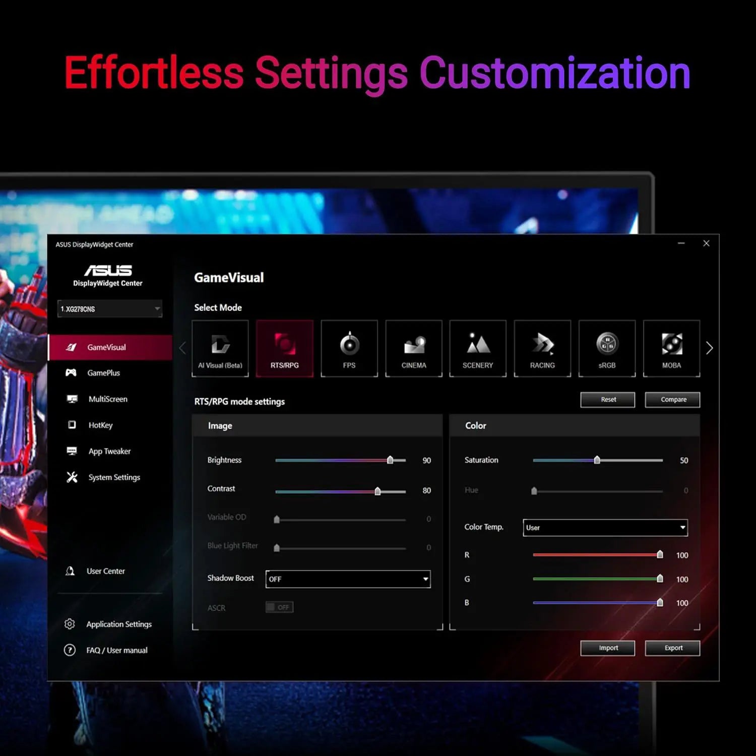 Asus Rog Strix XG279CNS 27” Full HD, IPS, 380Hz 1080P USB-C Gaming Monitor - PakByte Computers