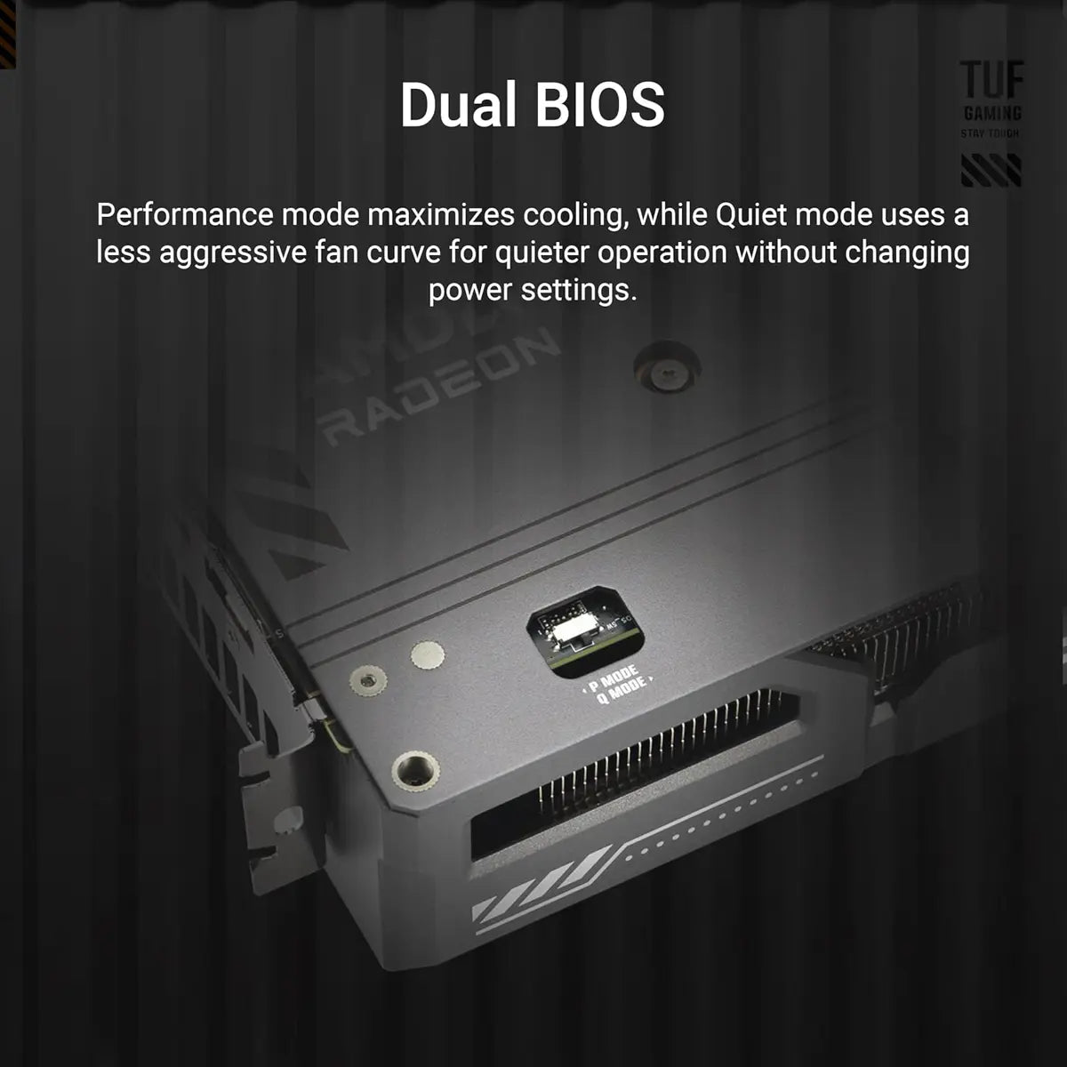 Asus Tuf Gaming Radeon RX 9060 XT 16GB GDDR6 OC Edition Graphics Card