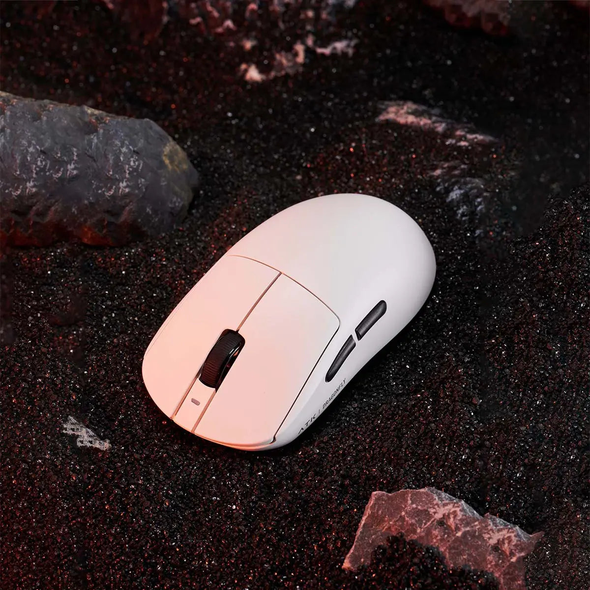ATK Dragonfly A9 Pro Lightweight Wireless Gaming Mouse - White