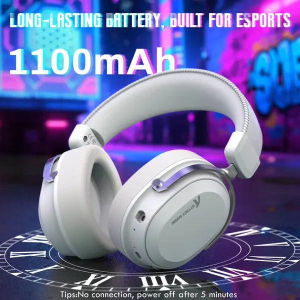 Attack Shark L30Pro Wireless Gaming Headset - White