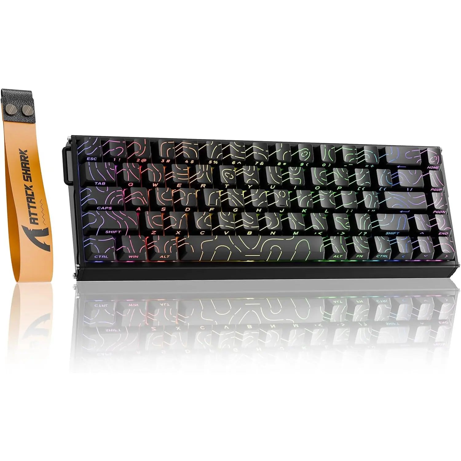 Attack Shark X68 HE Max Gaming Keyboard - Black - PakByte Computers