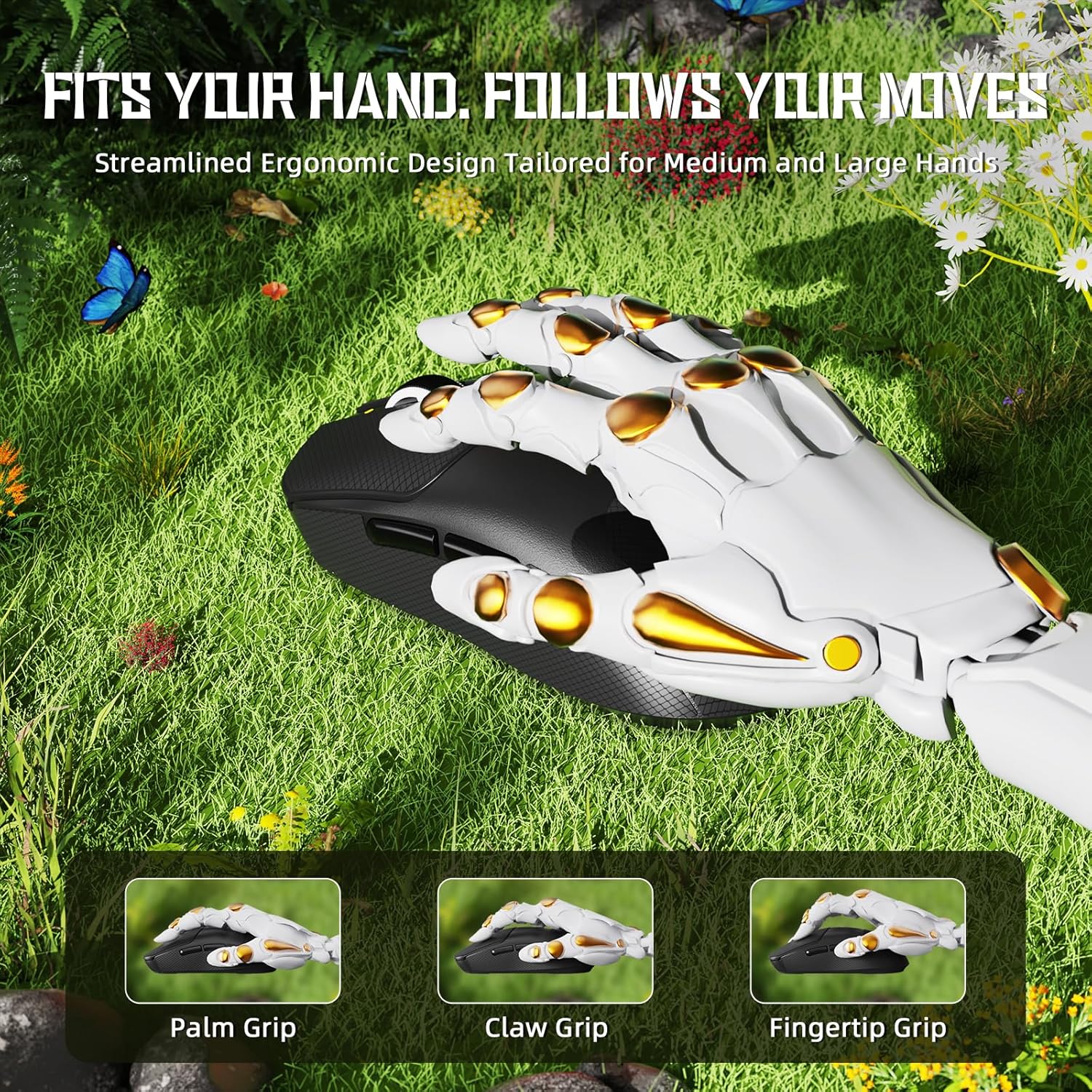 Attack Shark X8 SE Wireless Gaming Mouse - Black - PakByte Computers