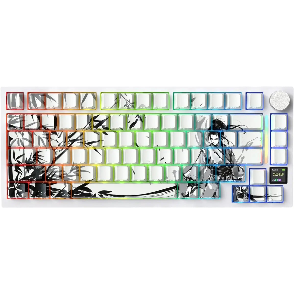 Attack Shark X820 Ultra Wireless Mechanical Keyboard Gaming Keyboard - Ink Bamboo