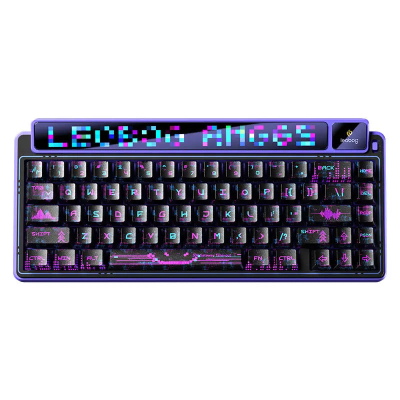 Aula Leobog AMG65 Gasket Mechanical Wireless Gaming Keyboard (Jasper Switch) - Cyber Star Nights