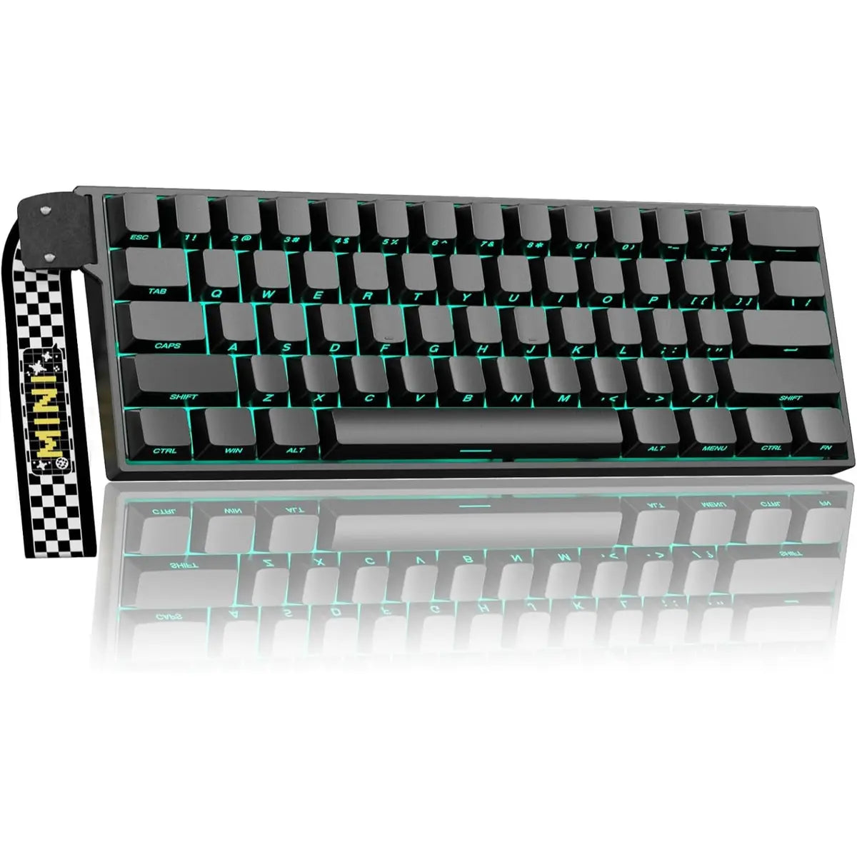Aula MINI60 HE PRO Wireless Gaming Keyboard - Black Side Engraved - Stomrise Magnetic Switches