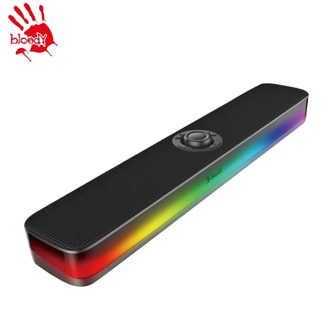 Bloody S10 RGB Gaming Soundbar - Black