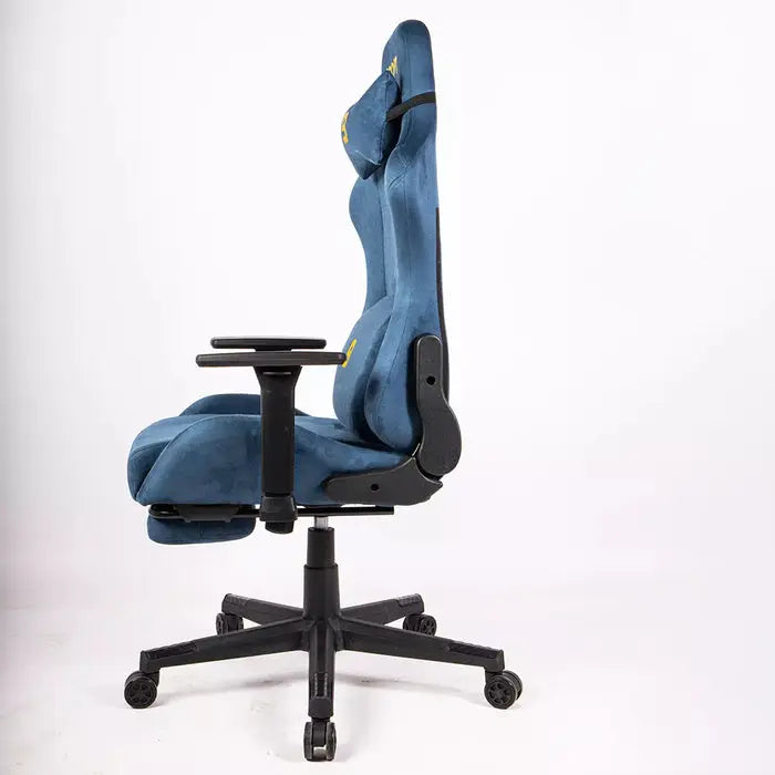 Boost Ascend Ergonomic Gaming Chair with Footrest - Blue
