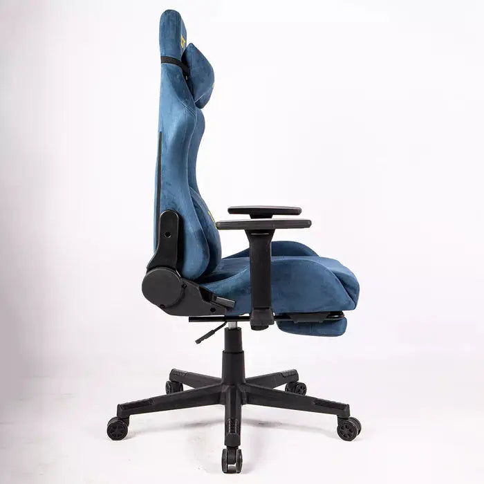 Boost Ascend Ergonomic Gaming Chair with Footrest - Blue