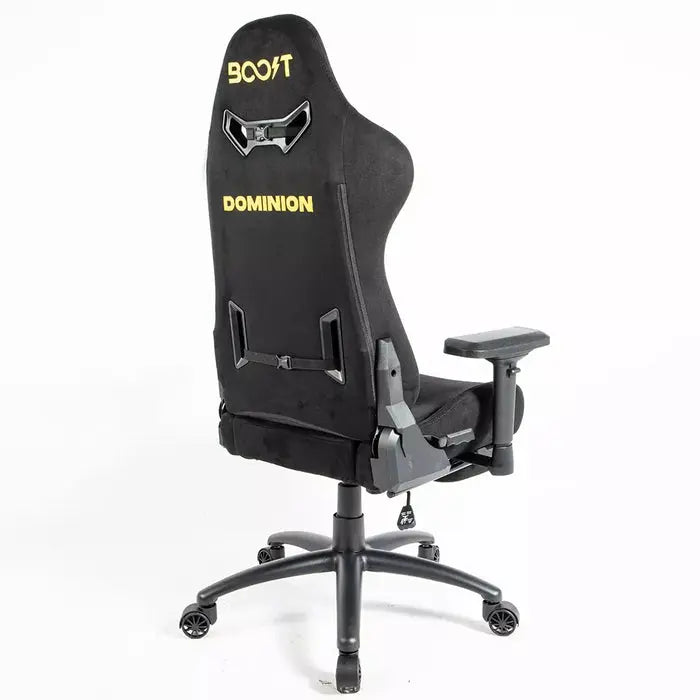 Boost Dominion Ergonomic Gaming Chair with Footrest - Black