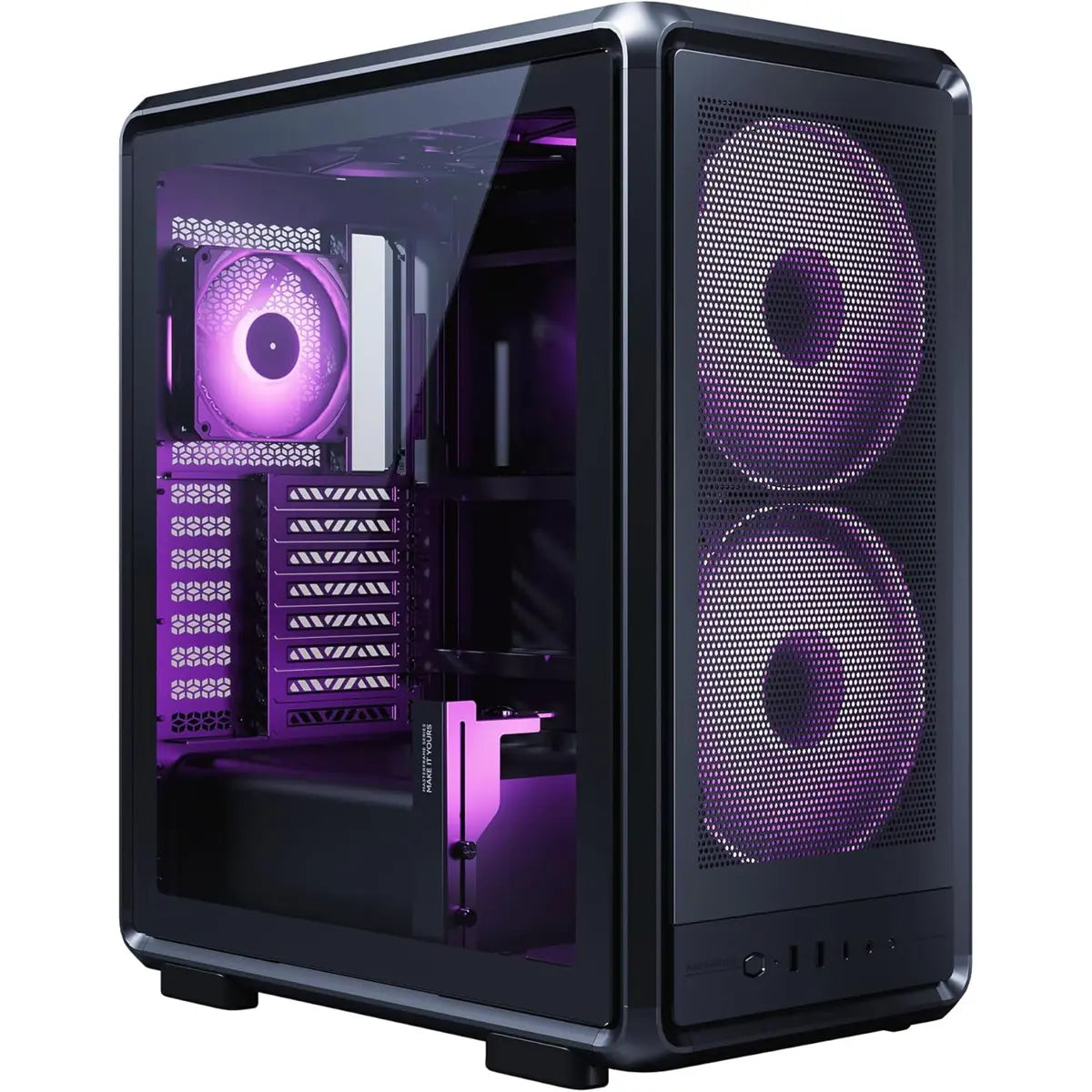 Cooler Master MasterFrame 500 Mesh ARGB PC Case - Black - PakByte Computers