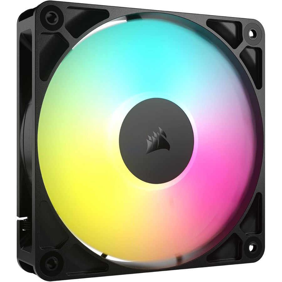 CORSAIR RS120 ARGB 120mm PWM Fan – Daisy-Chain - Black - Single Pack - PakByte