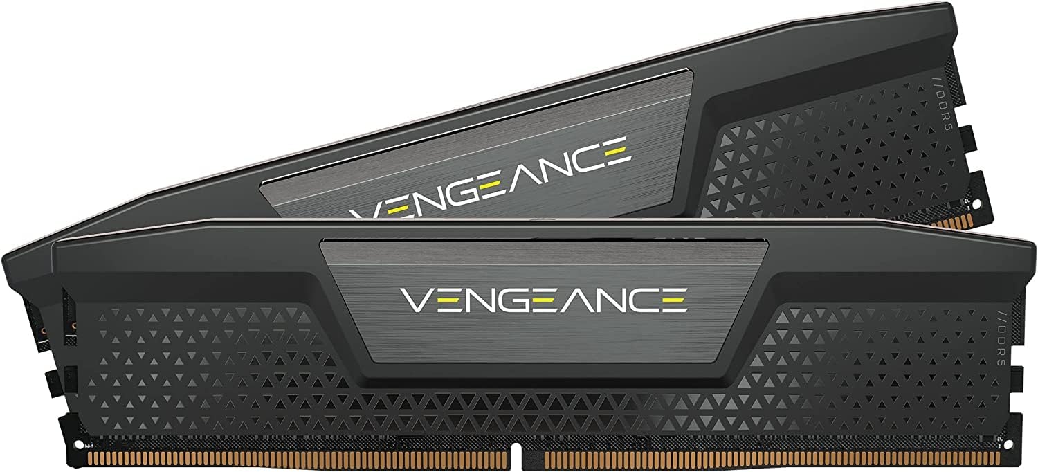 Corsair Vengeance 128GB (2x64GB) DDR5 DRAM 6000MT/s CL42 Memory Kit — Black