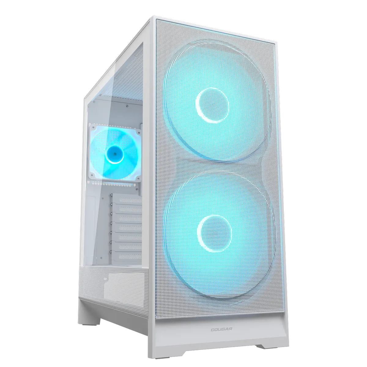 Cougar Airface 180 ARGB ATX Mid Tower PC Case - White