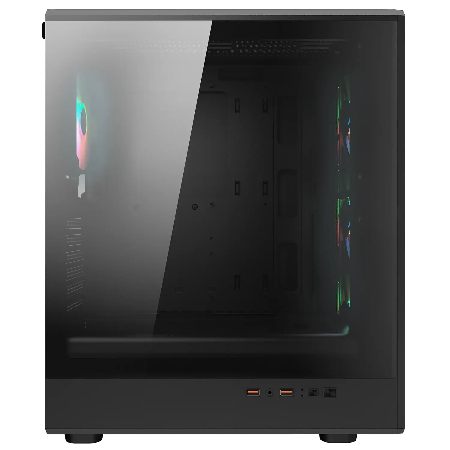 Cougar Airface Pure RGB Mid Tower PC Case - Black - PakByte Computers