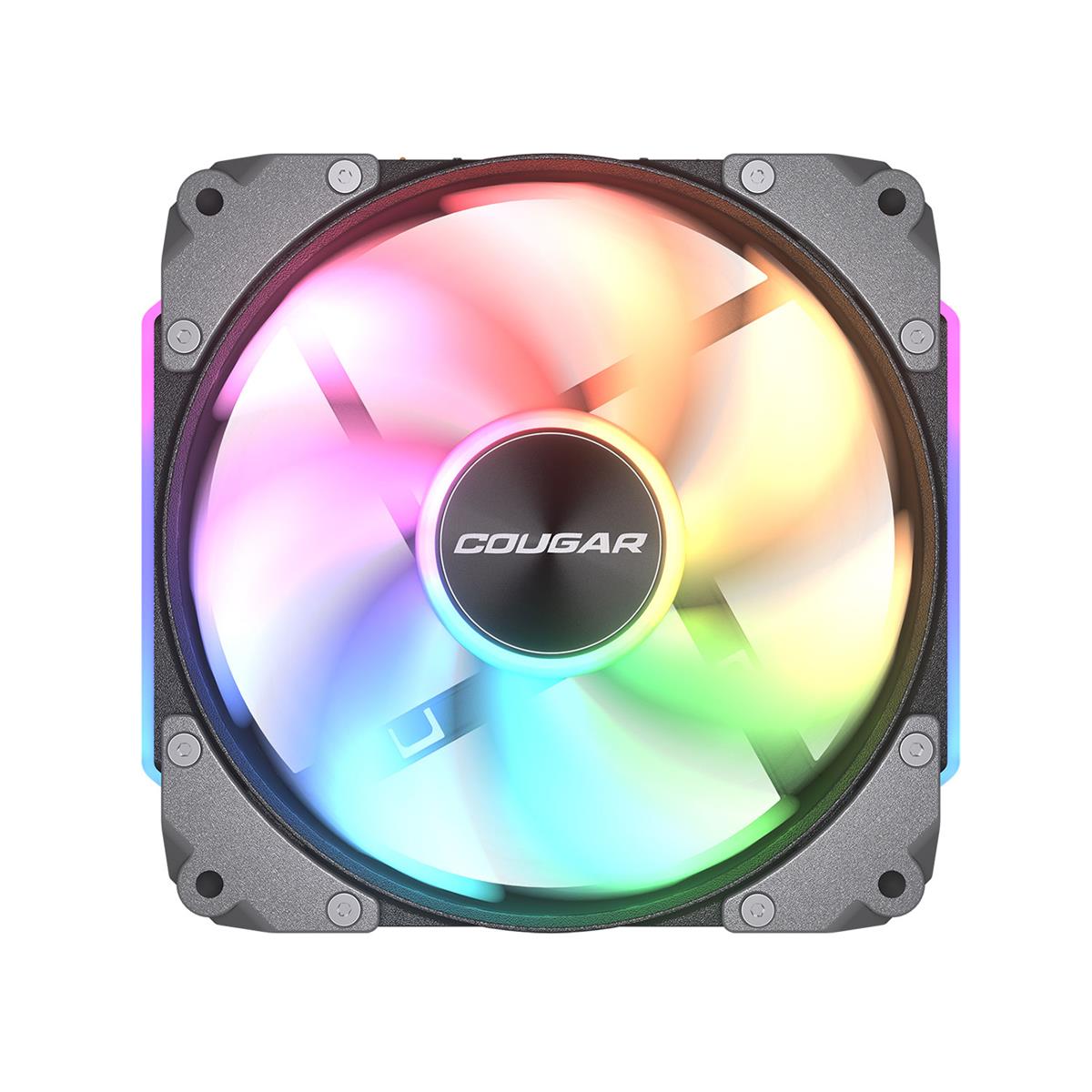 Cougar APOLAR 120 ARGB Forward Blade Fan 3 Fan Pack - Black - PakByte Computers