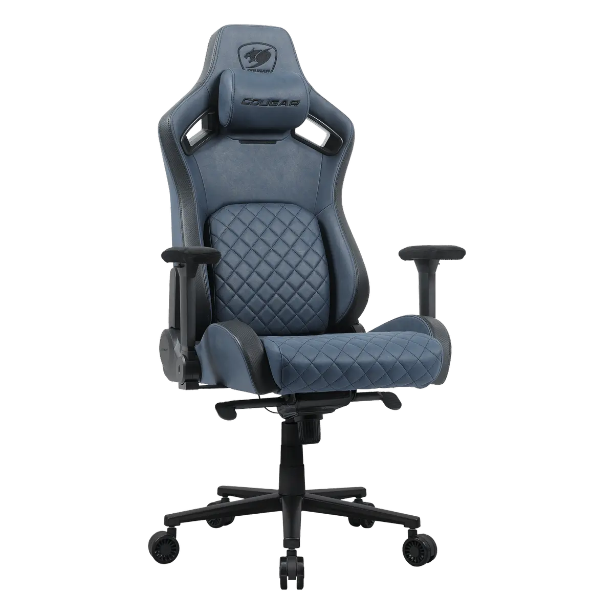 Cougar Defensor S Gaming Chair - Navy Blue F