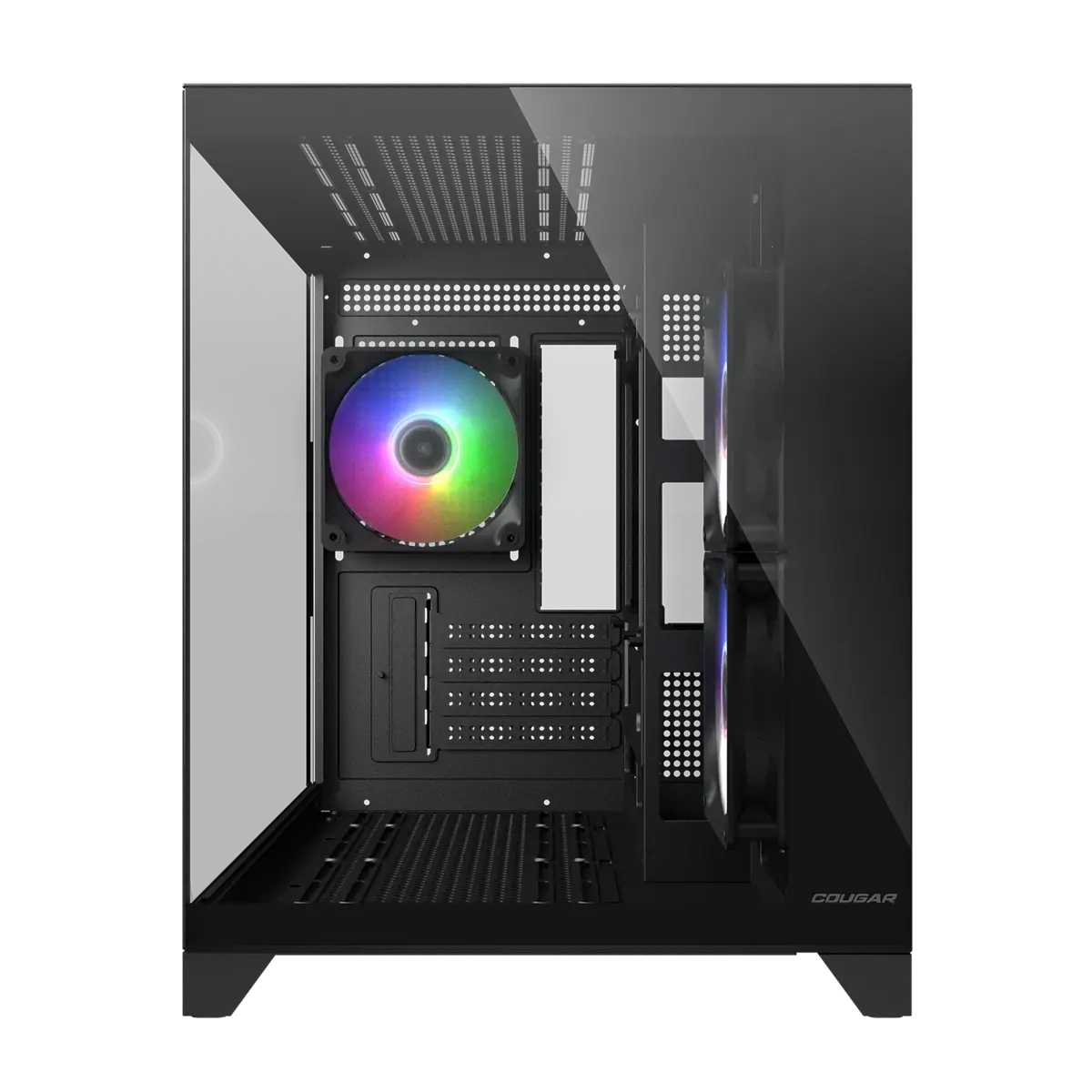 Cougar FV150 Mini RGB Mini Tower Gaming Case - Black