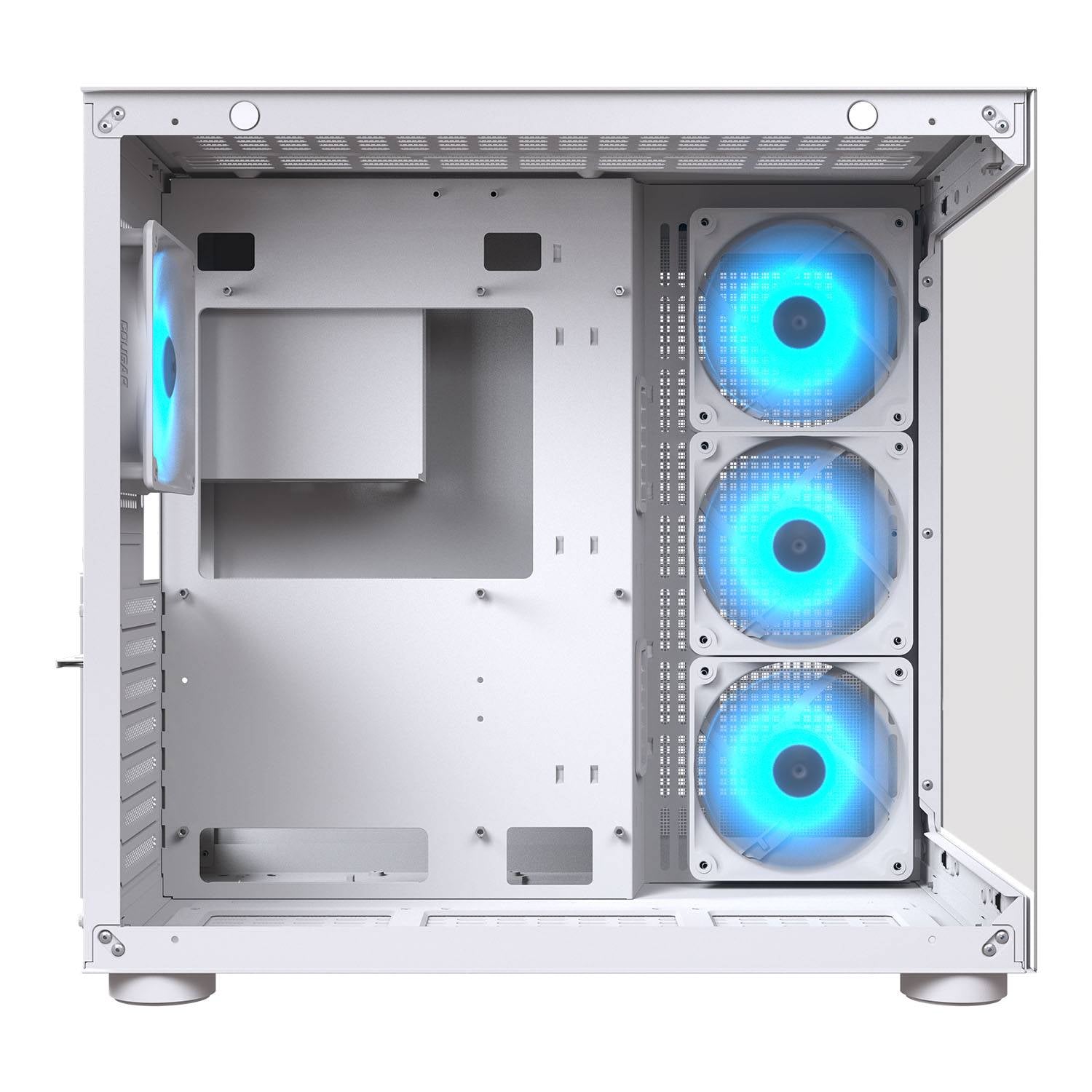 Cougar FV150 RGB Gaming Case Mid Tower - White - PakByte Computers