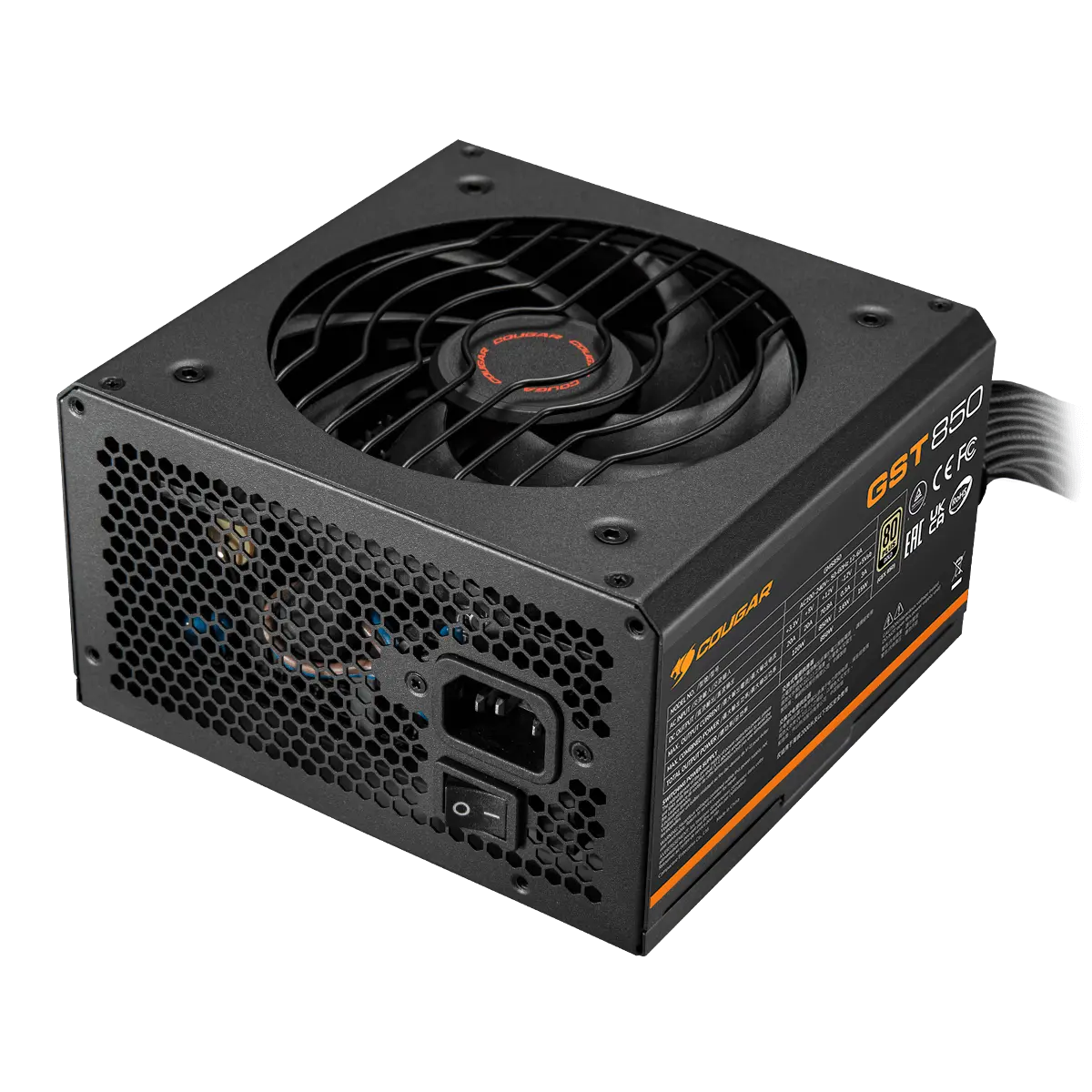 Cougar GST 750W 80 Plus Gold Power Supply - PakByte Computers