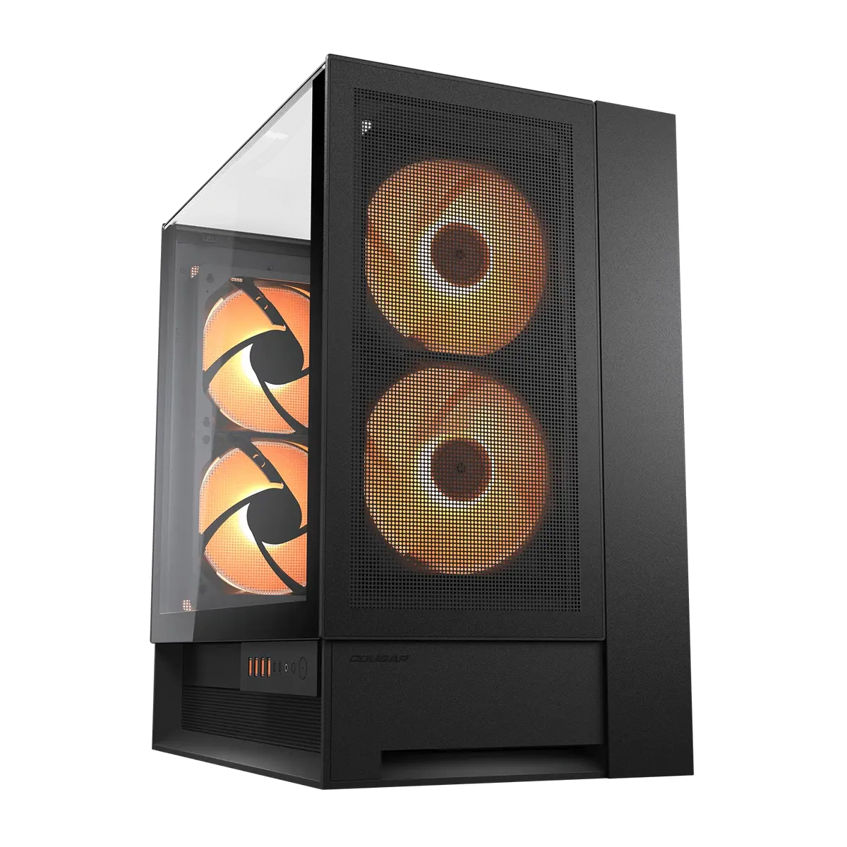 Cougar OmnyX Mid-Tower ATX Panoramic PC Case - Black