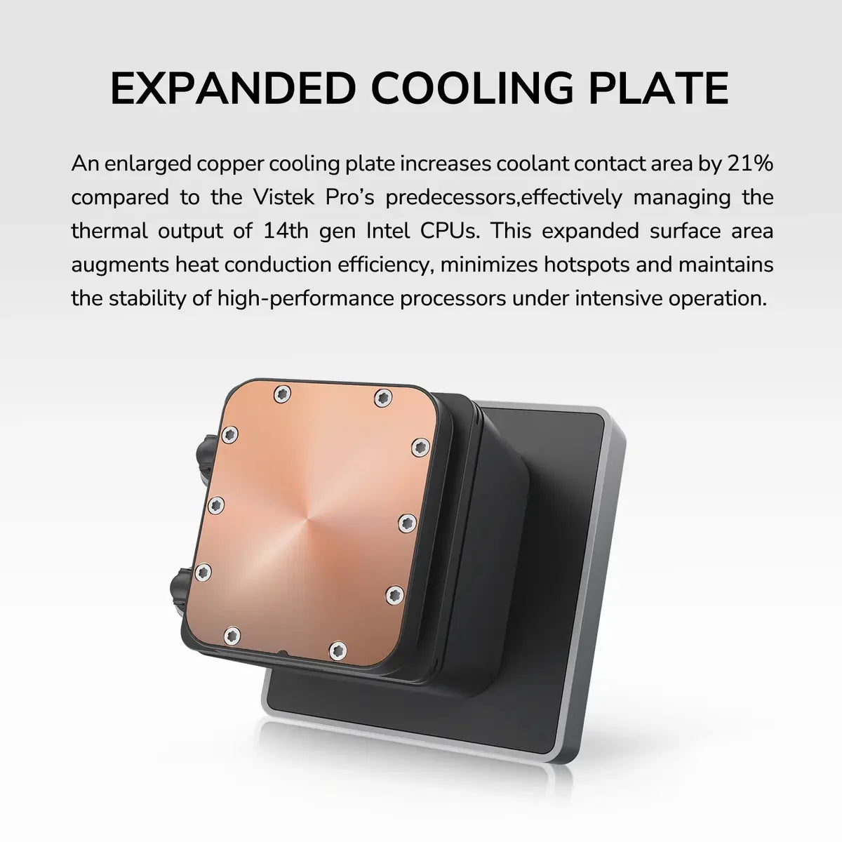 Cougar Poseidon Vistek Pro ARGB 3.95-inch IPS LCD 360mm Liquid CPU Cooler - White