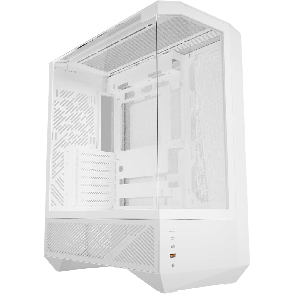 Darkflash DY460 ATX Full-Tower PC Gaming Case – White