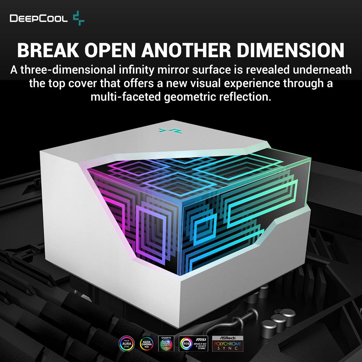 DeepCool LT720 WH AIO 360mm Liquid CPU Cooler - PakByte Computers