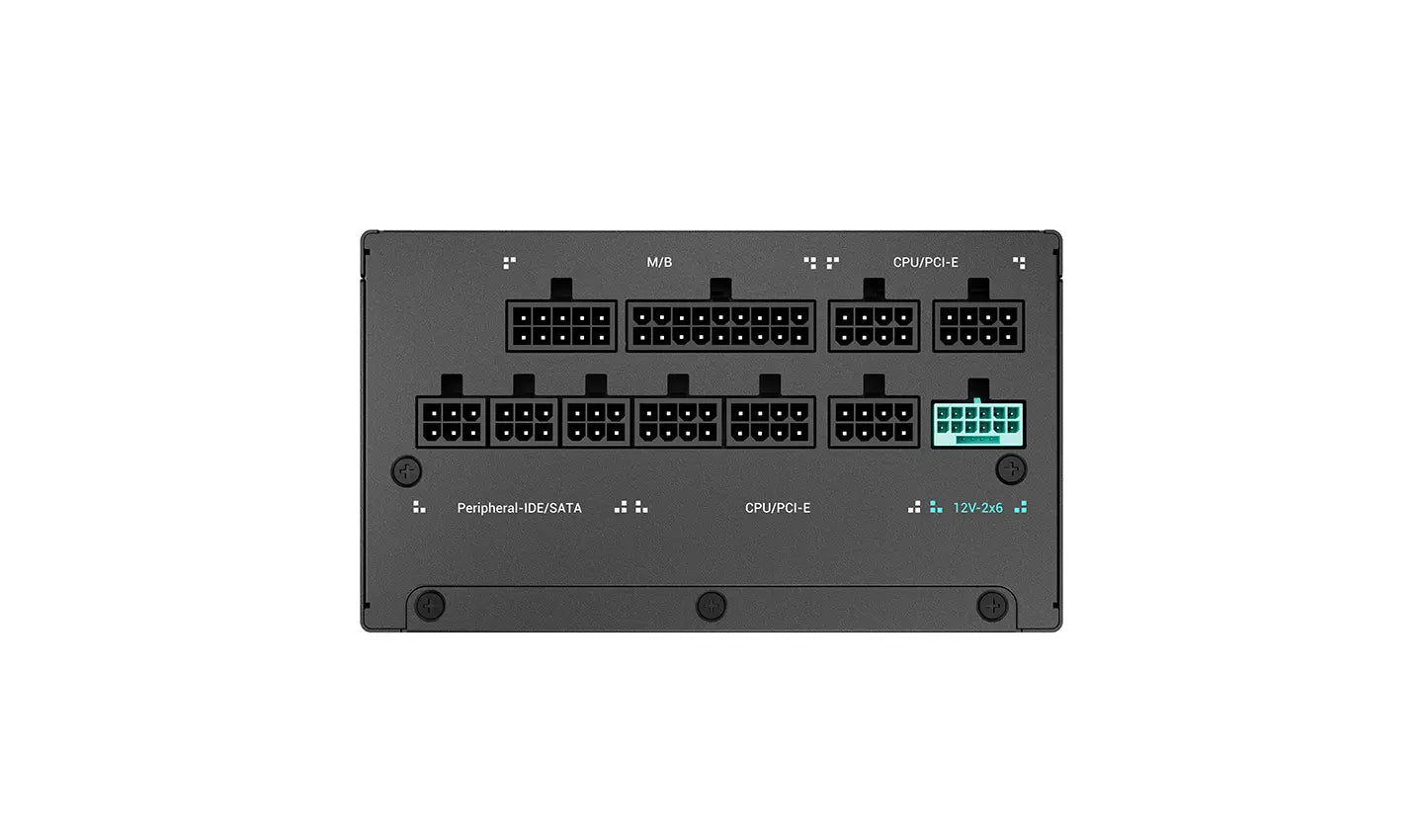 DeepCool PN1200M 1200W 80 Plus Gold Full Modular ATX 3.1 Power Supply - PakByte Computers