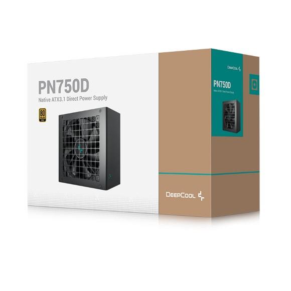 DeepCool PN750D 750W 80 Plus Gold ATX 3.1 Power Supply - PakByte Computers