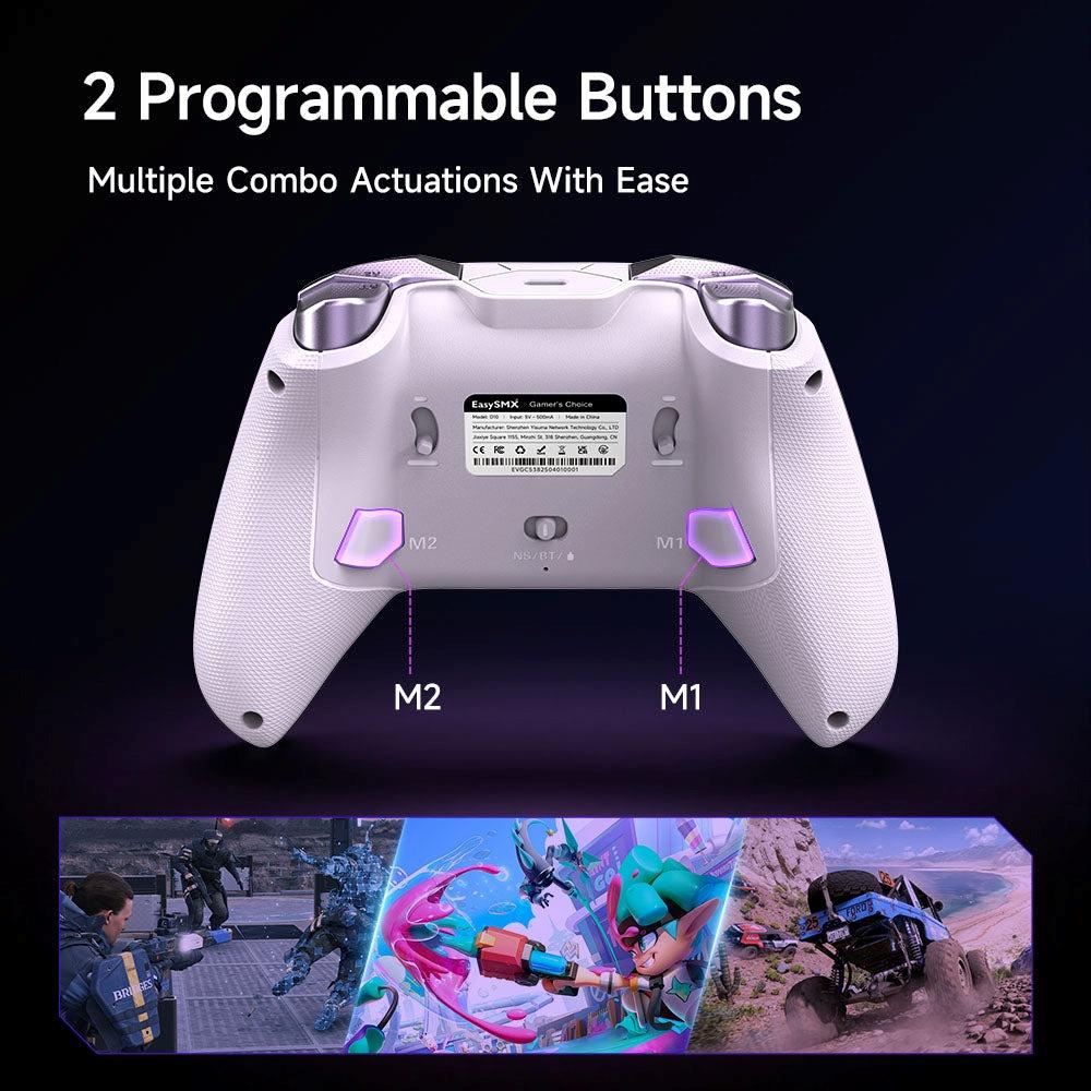 EasySMX D10 Wireless Gamepad Pro PC Controller - Farout Purple