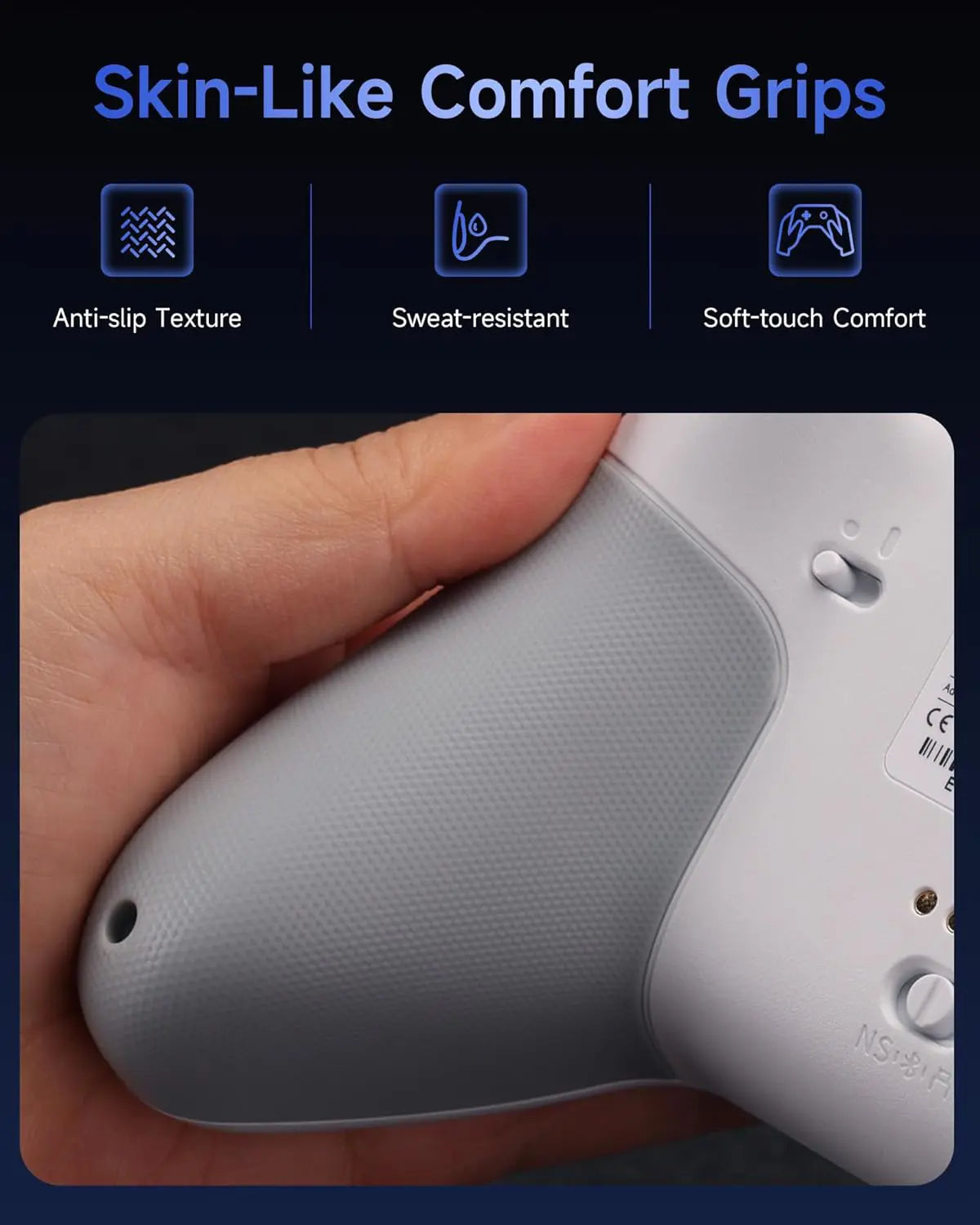 EasySMX X05 Pro Wireless PC Controller - White