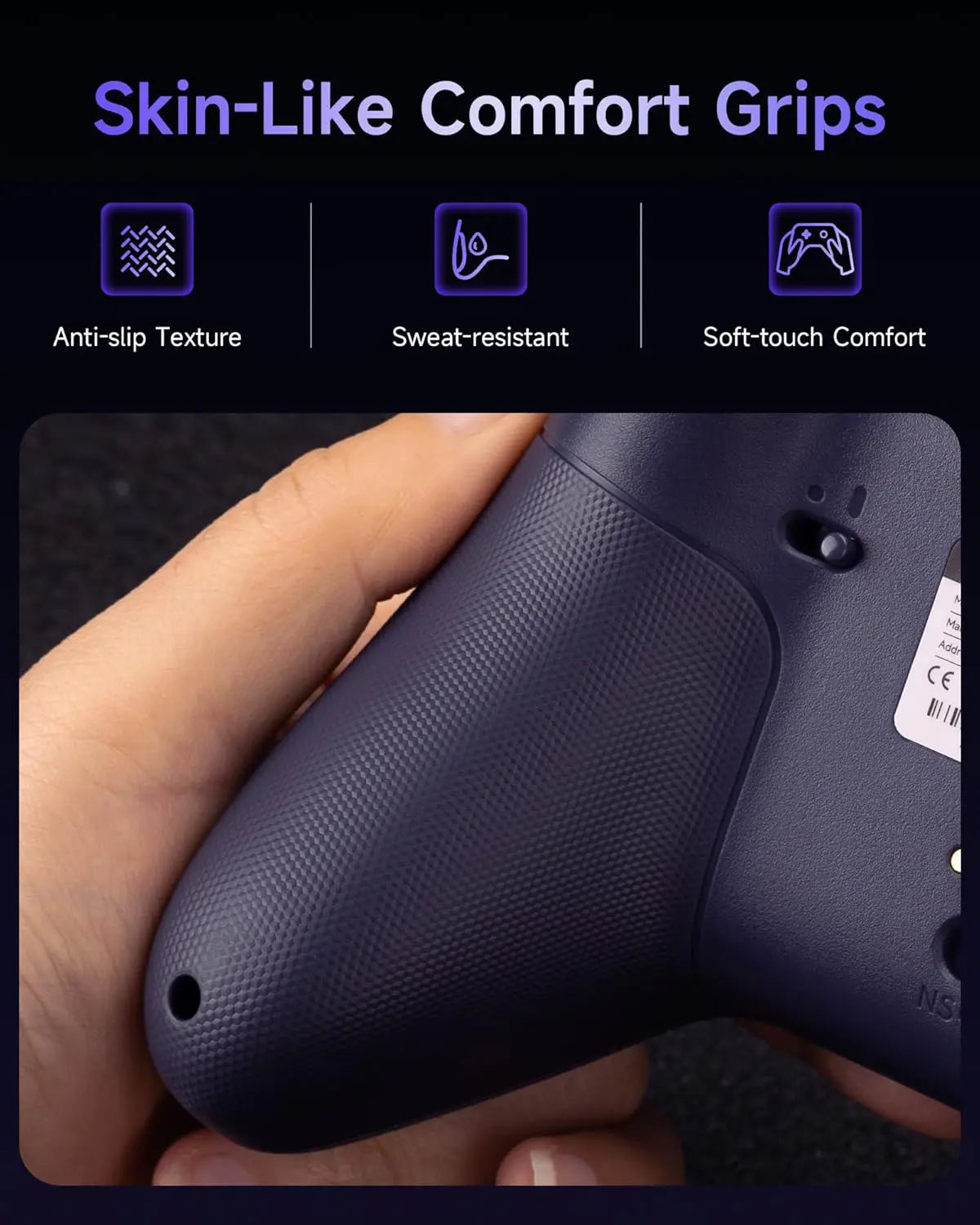 EasySMX X05 Pro Wireless PC Controller - Aurora Purple